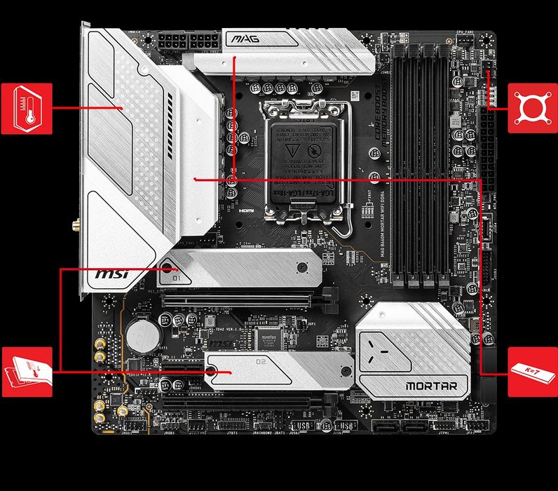 Msi b660 mortar wifi ddr4