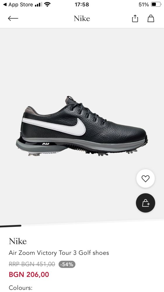 Обувки за голф - Nike