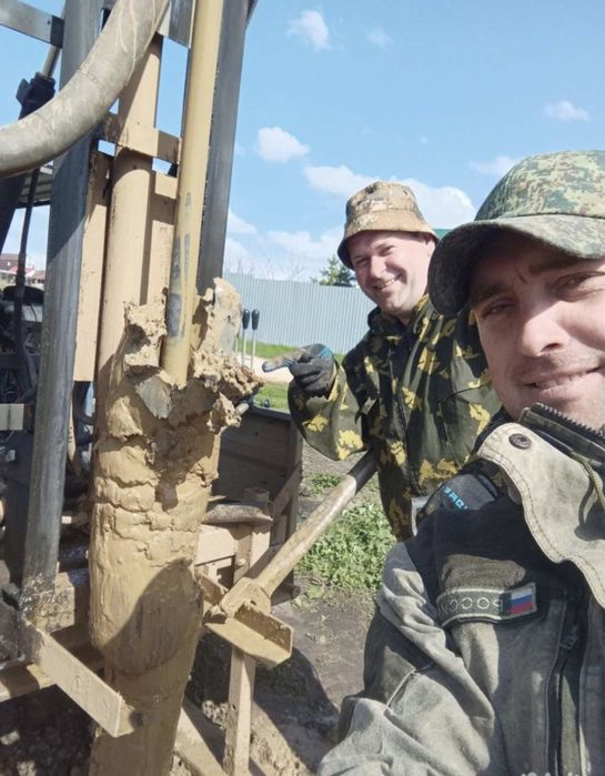 Бурение скважин на воду. Колодец.