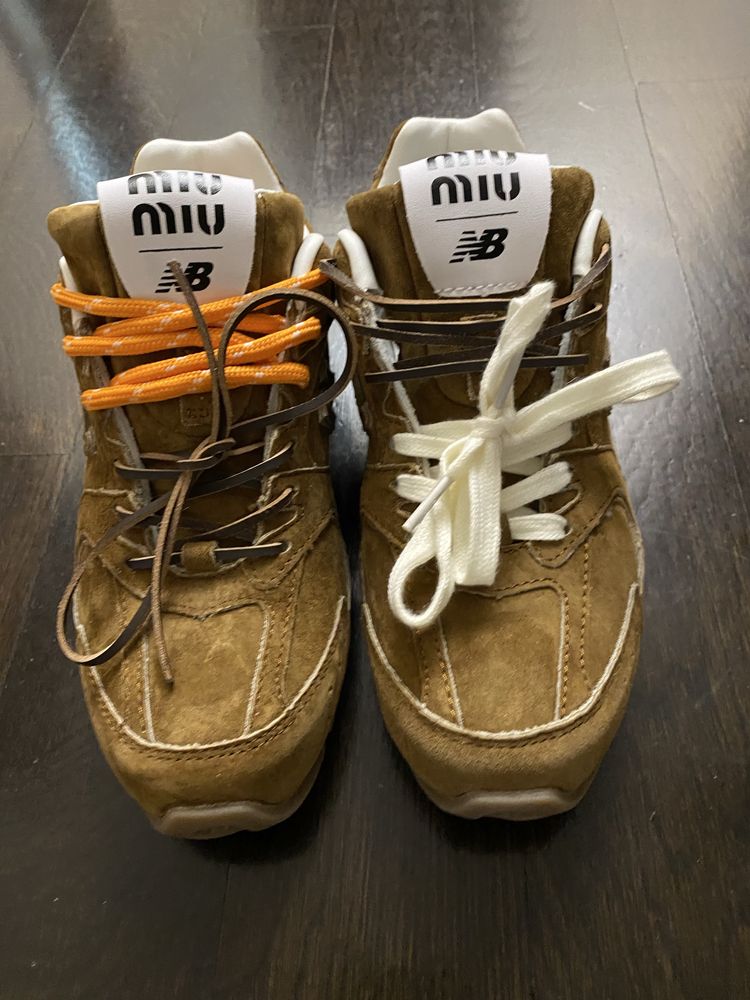 Sneackers Miu Miu & New Balance noi 38