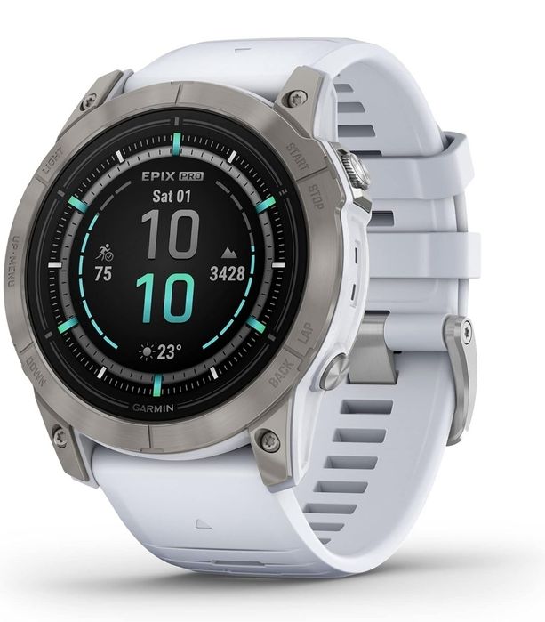 Garmin Epix Pro 51mm. White. Titanium Sapphire