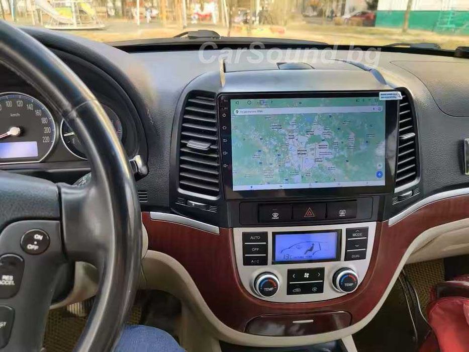 Hyundai Santa Fe 2 - Android 14 Мултимедия Санта Фе Навигация Андроид
