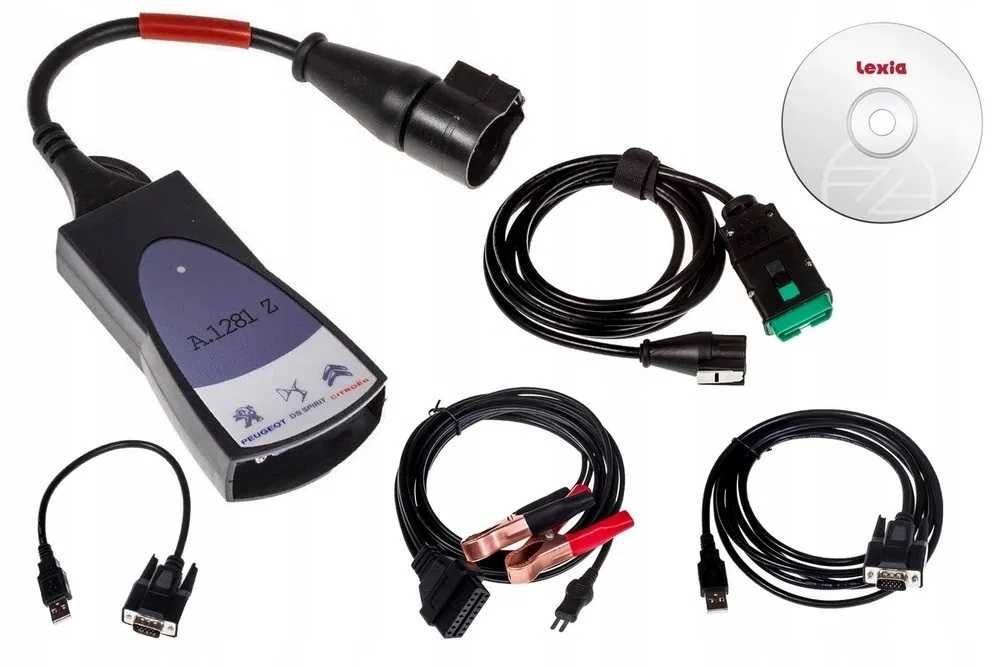 Lexia 3 ревизия С для Citroen / Peugeot + DiagBox 9.169