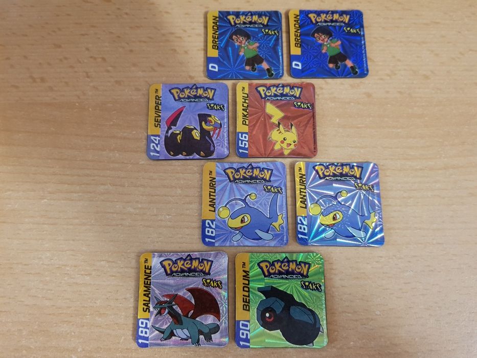 Pokemon Advanced Staks Panini (magnetI) an 2003 RAR