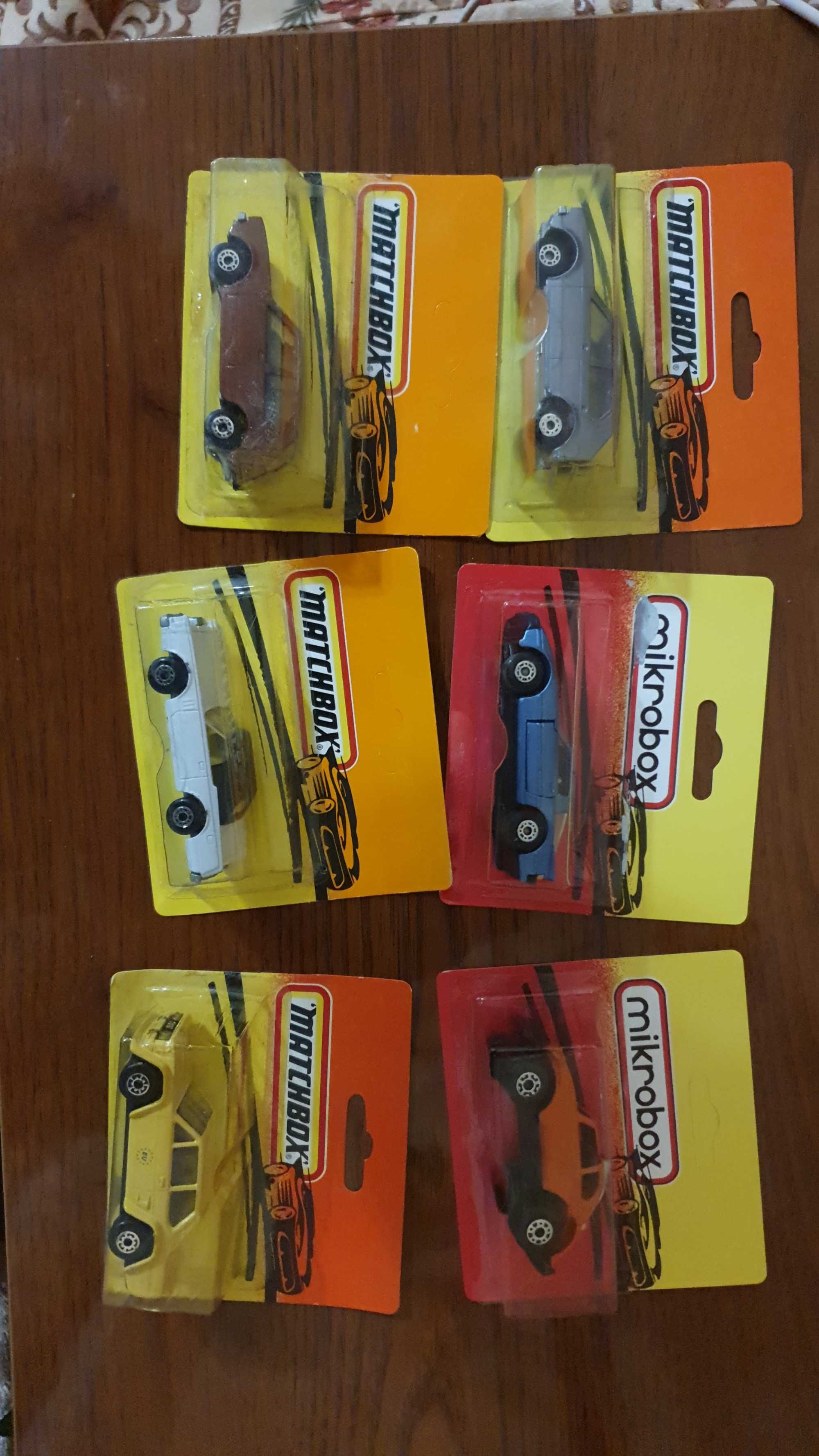 Matchbox  cars with blisters