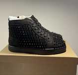 Christian Louboutin High Black Spikes