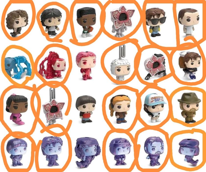 Stranger things kinder joy funko pop