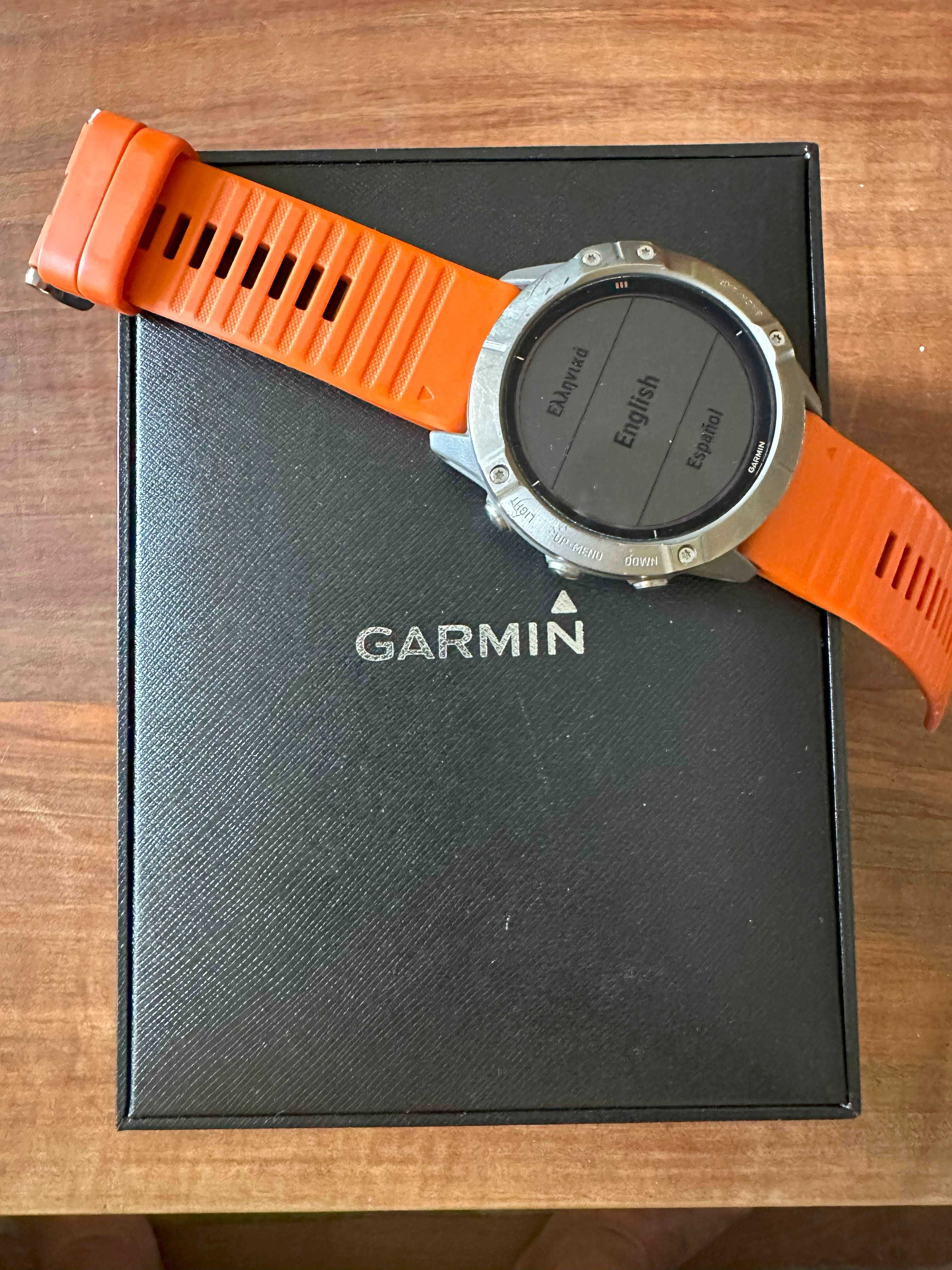 Garmin Fenix 6x Pro Solar Titanium