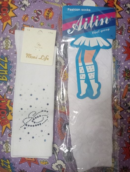 Гольфы в школу новые