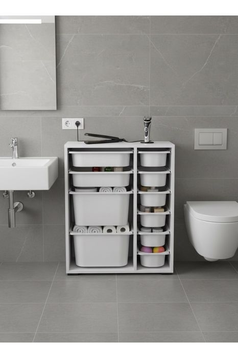 Мултифункционален Шкаф за съхранение със 10 кошници