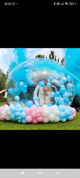 Vând Bubbles House Nou diametru 3m