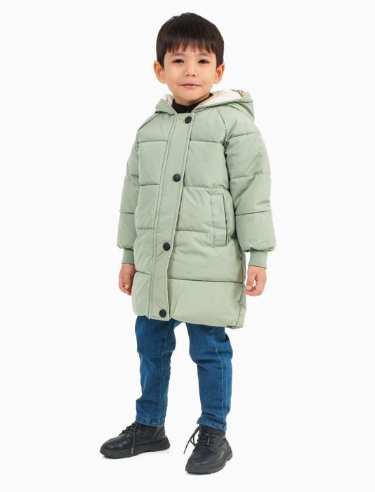 Детский пуховик куртка 4-9 лет детская для мальчиков и девочек зимний