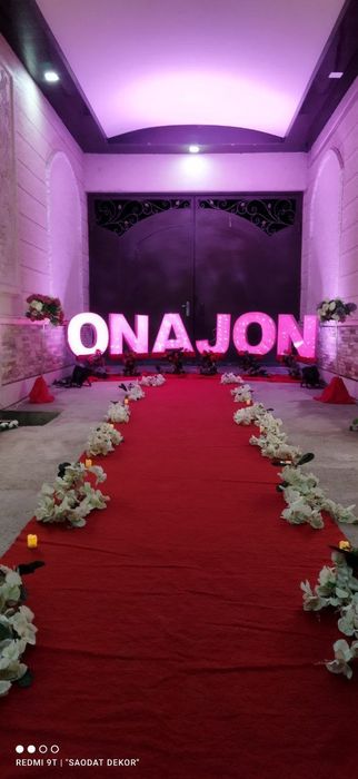 To'y va tavallud kunida dekoratsiya va kalonka aparat hizmatlari