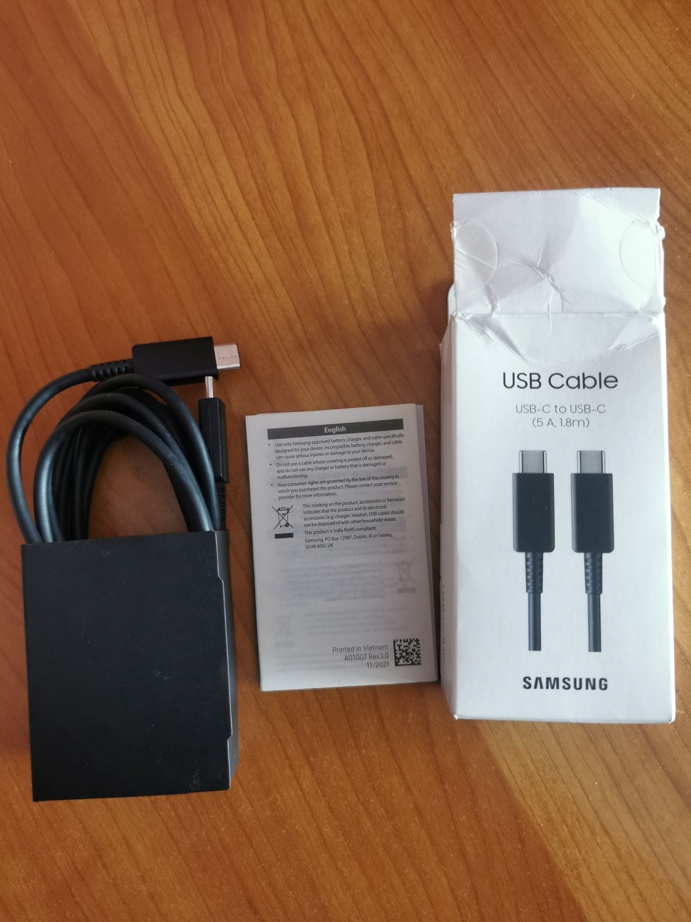 Samsung - Cablu de date Original   1.8m  Tip C