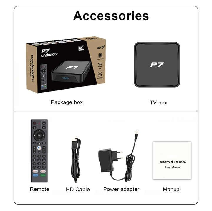 P7 Smart Box 4000 + tv kanal – Televizoringizni Smart TV-ga Aylantirin