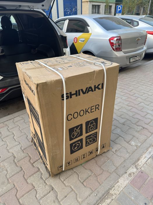 Газовая плита новая shivaki. Договорная