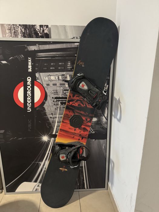 Snowboard nidecker mystic b2 162