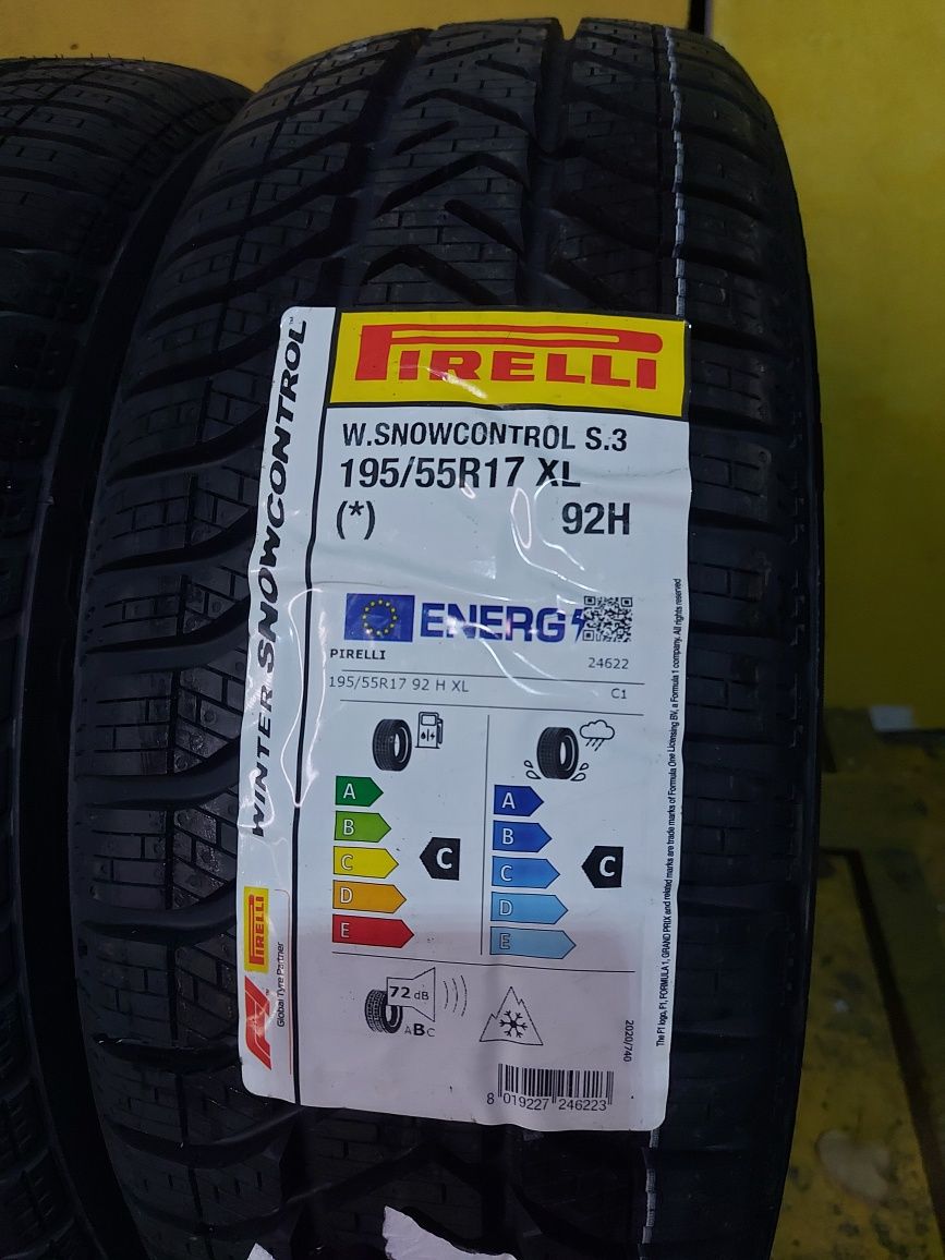 195 55 17 Pirelli DOT 2023 iarna NOI