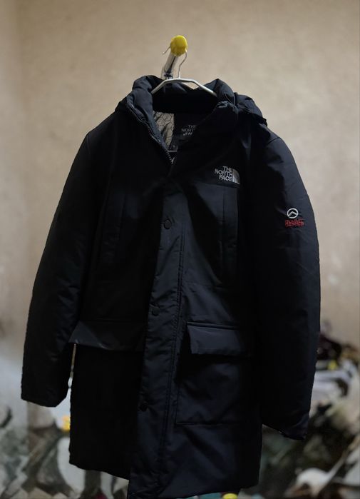 Зимняя длинная куртка «The North Face”