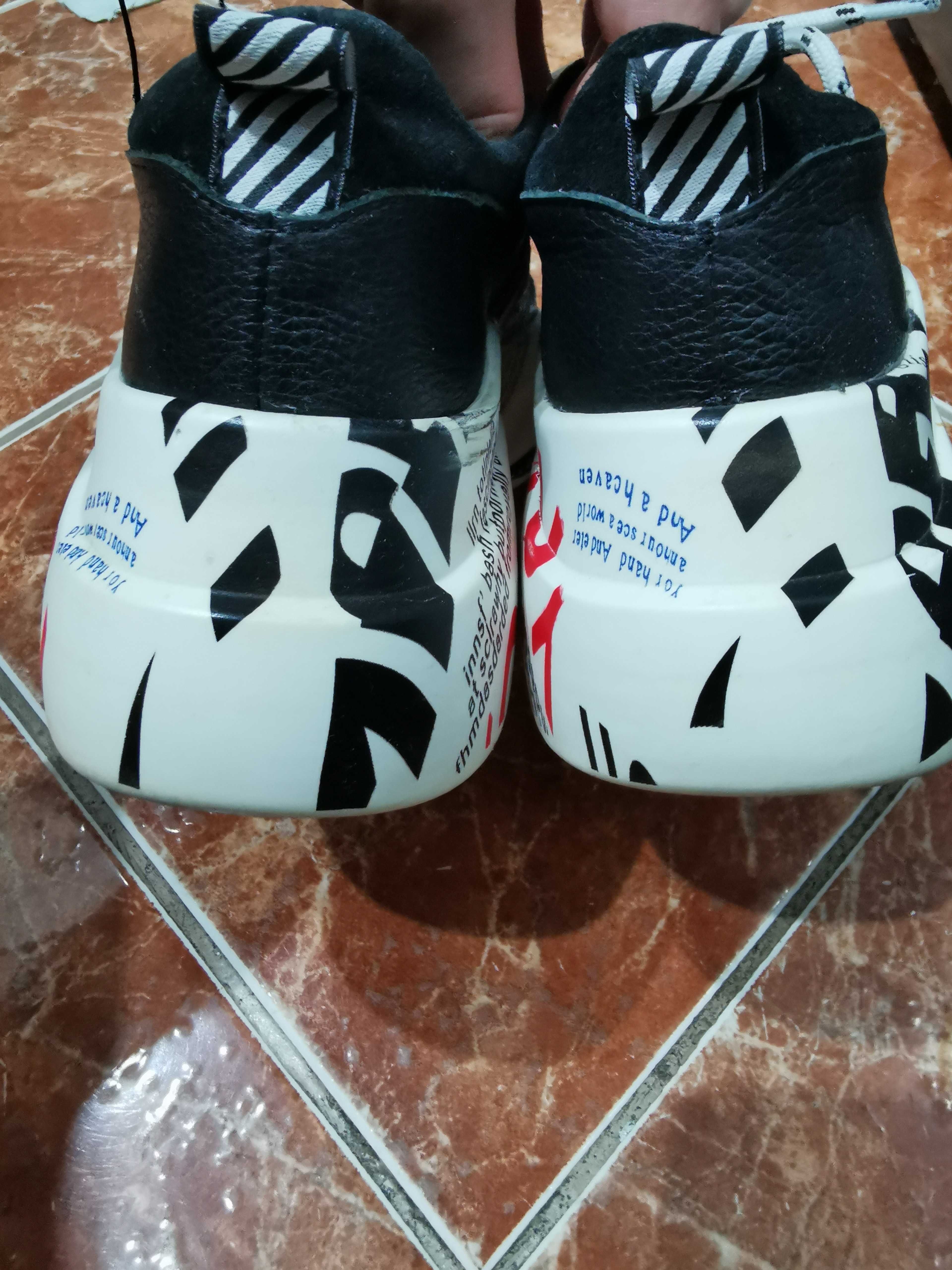 Adidași piele naturala