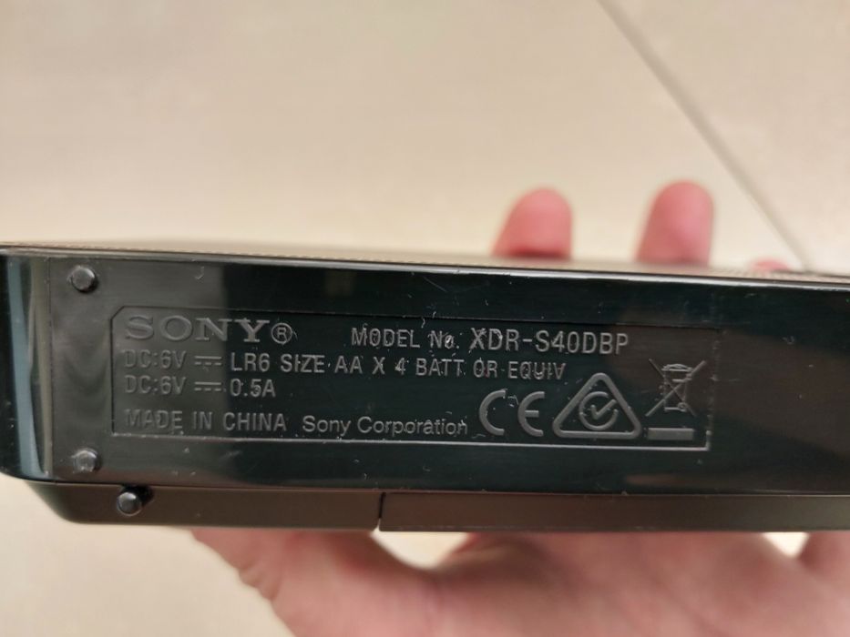 Radio digital SONY XDR-S40DBP impecabil