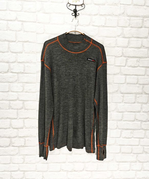 JANUS Pro Мериносова вълна мъжка фланелка размер XL