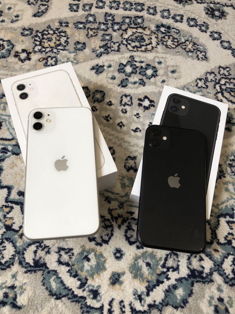 Продам IPhone 11 64G Black White в идельном сочтянии все работает