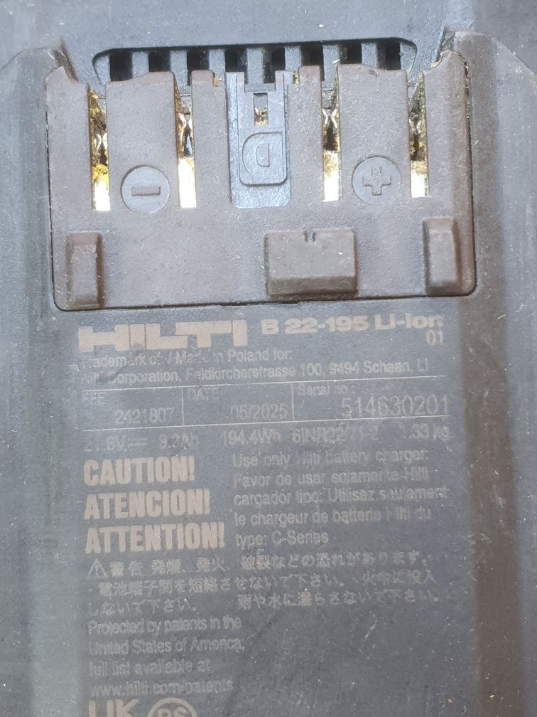 Acumulatori hilti nuron