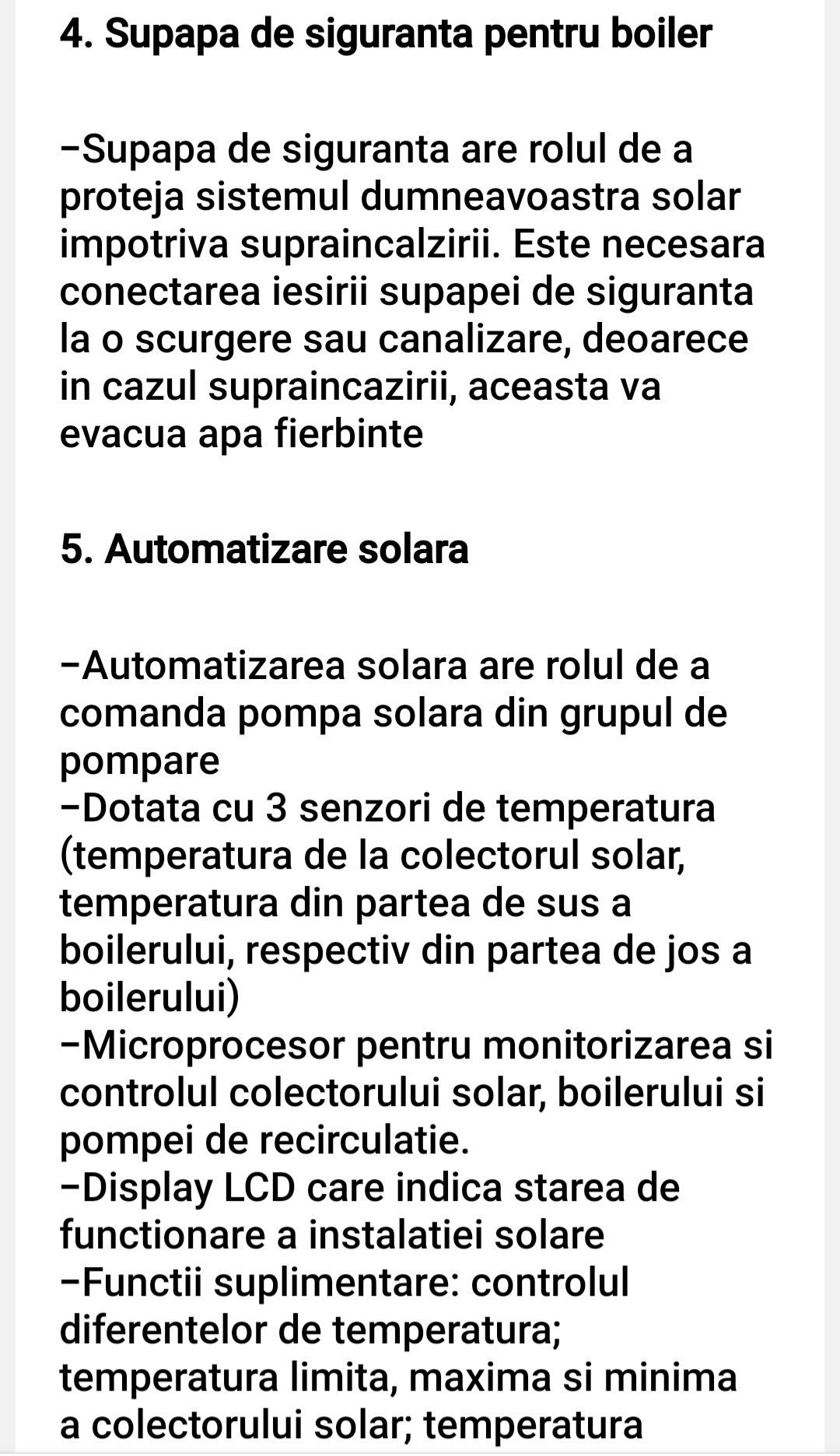 Colector  solar  cu tuburi vidate si boiler cu 2 serpentine