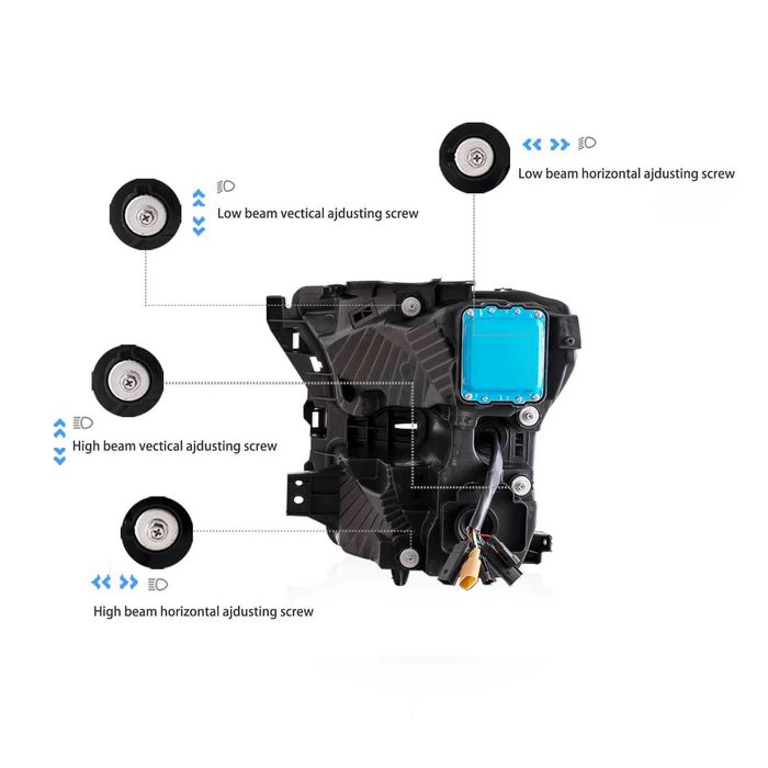 Комплект LED фарове с начална анимация за Ford F150 2015 - 2017