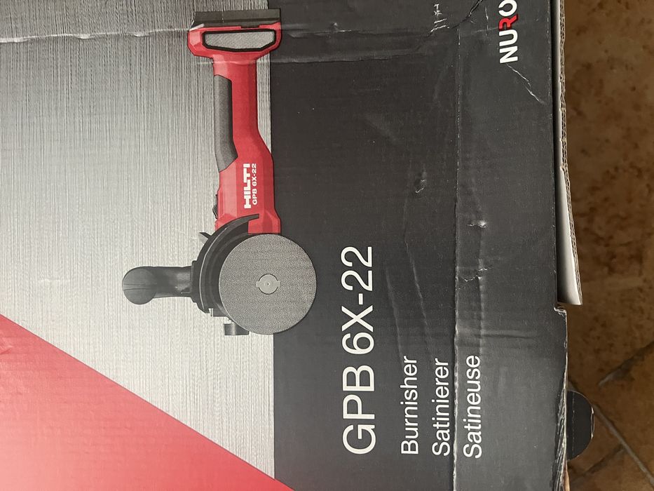 Masina de slefuit Hilti GPB 6X-22 Sigilat