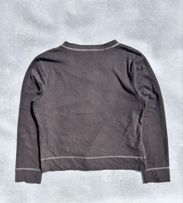 Pulover dama DKNY Donna Karan New York designer gri flanel marimea M