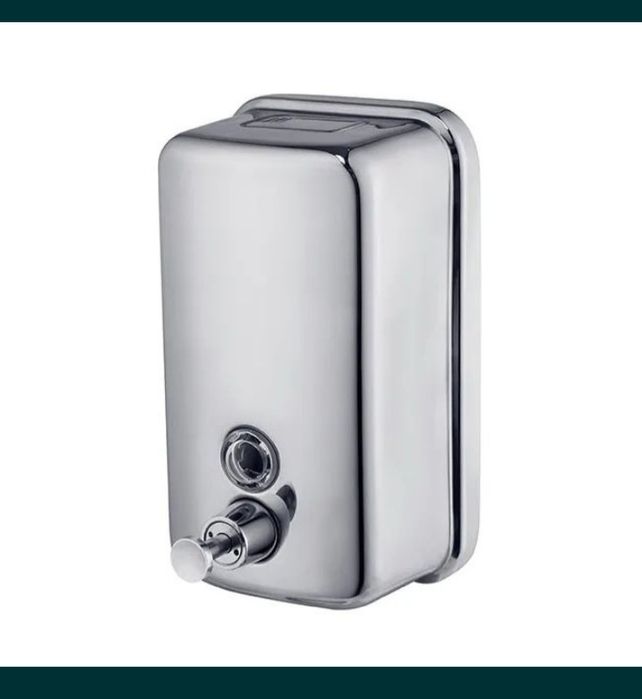 Диспенсер для жидкого мыла, металический хром!