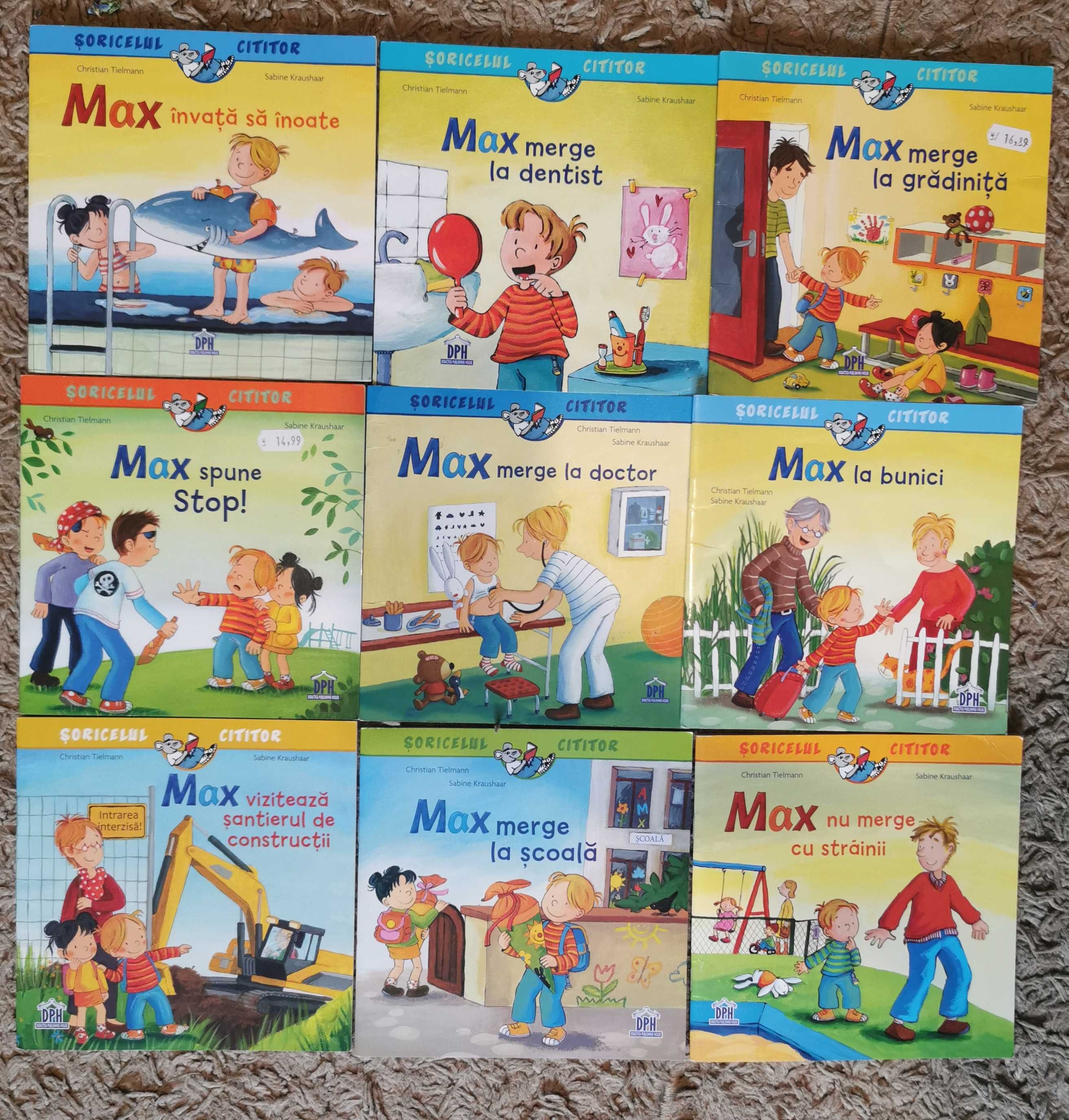 Carti copii Max - Șoricelul ciititor