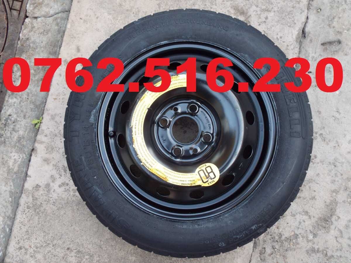 vand roata de rezerva ingusta,slim pt fiat punto,panda,albea,dublo