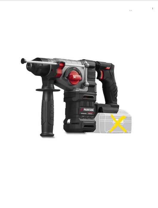 Parkside rotopercutor 3J pe baterie 20V 8A bormasina percutie impact
