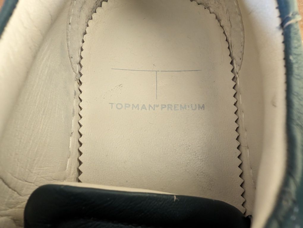 Sneakers Tenis Topman Premium Made in India 41 piele interior exterior