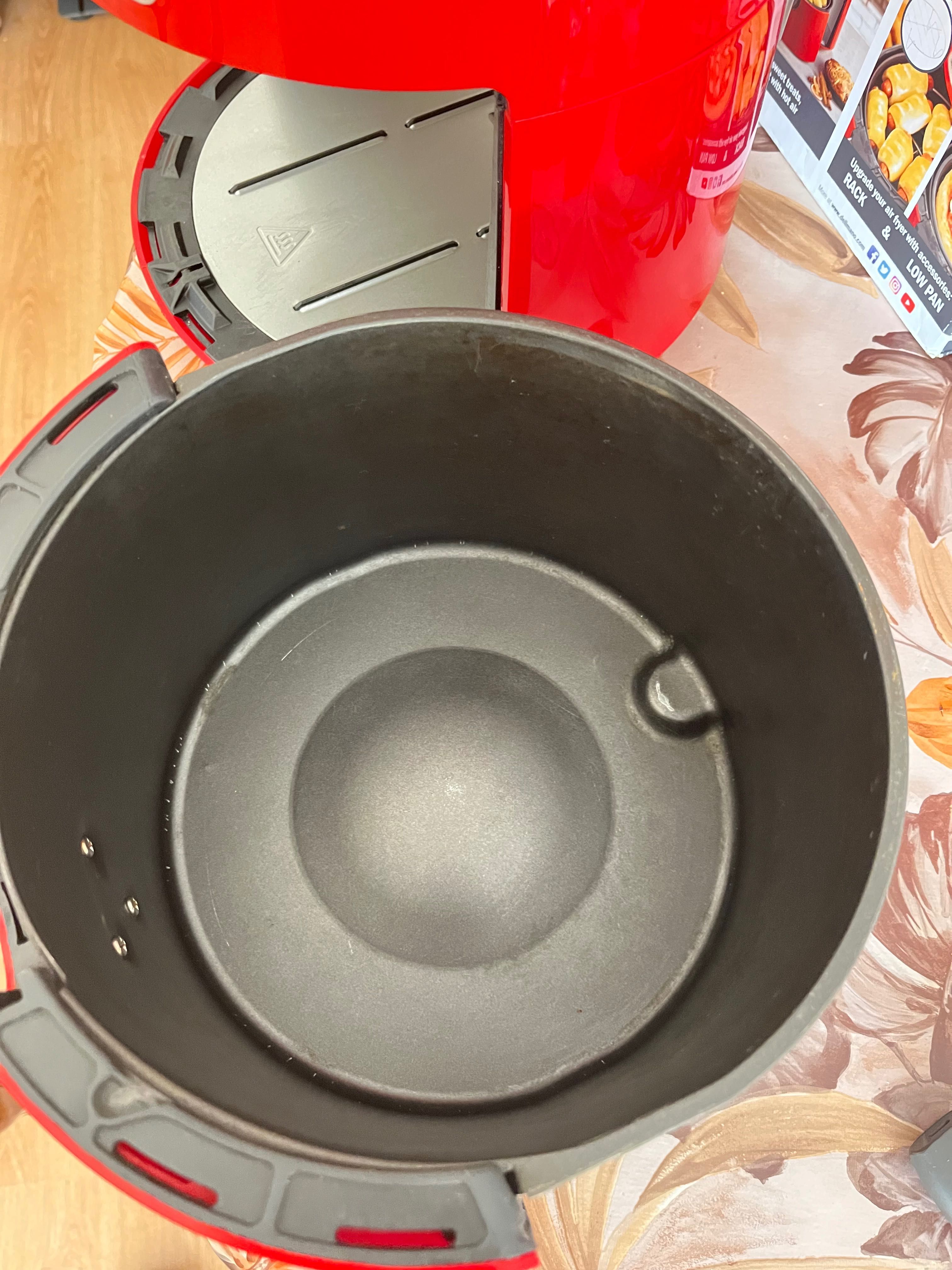 Фритюрник с горещ въздух Delimano air fryer pro red