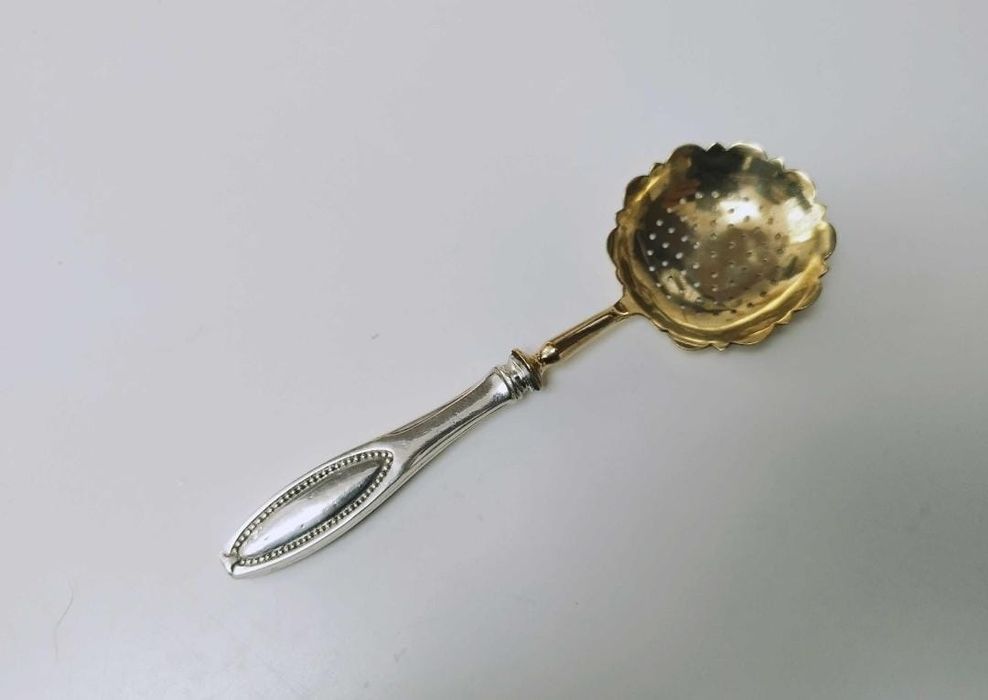 Lingurita argint 830 si alama, Germania, pentru zahar sau ceai, copii