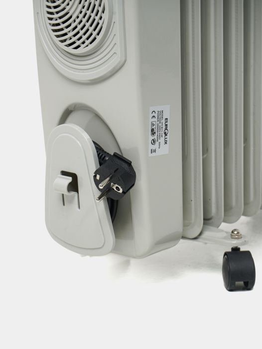 Масляный обогреватель, 13 ребер, нержавеющая сталь, с термостатом