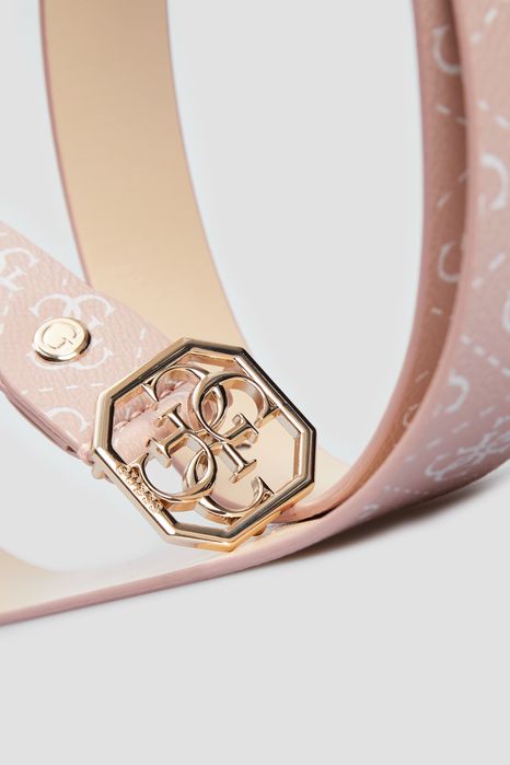 Бежов  бледо розов нюд колан Guess