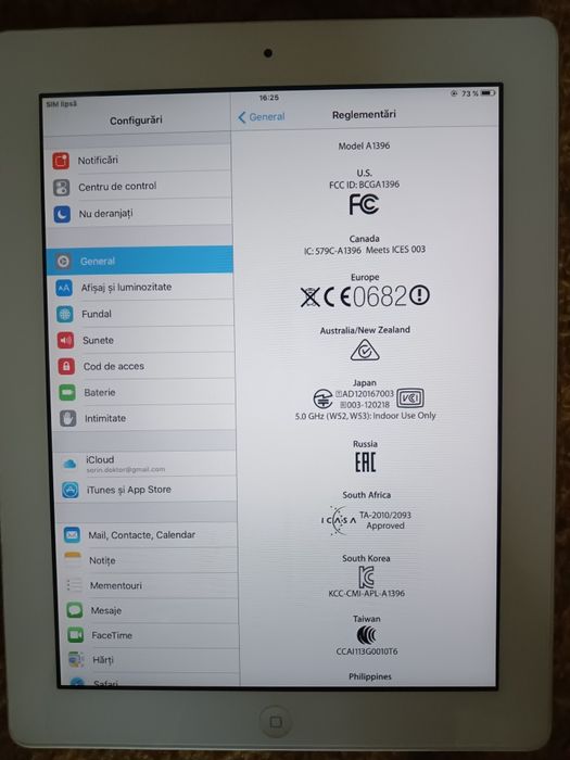 iPad 2 32Gb wi-fi 3G model A1396 (2011)