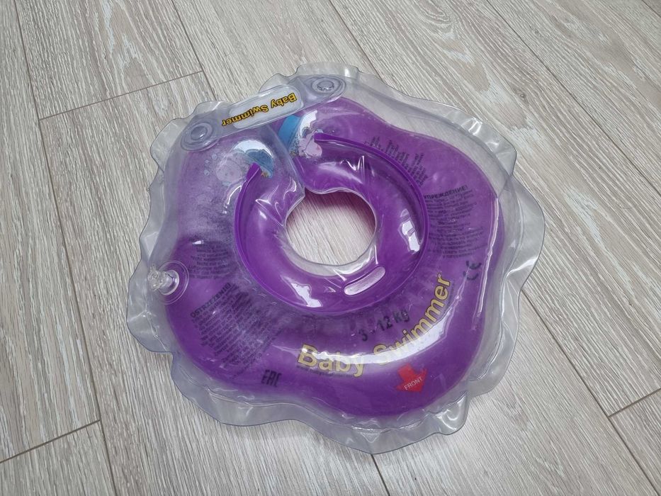 Colac de gat pentru bebelusi mov cureluse de ajustare 0-24luni