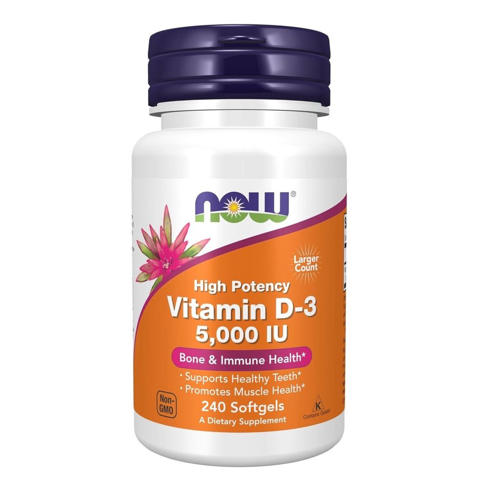 Now Vitamin D3 5000IU