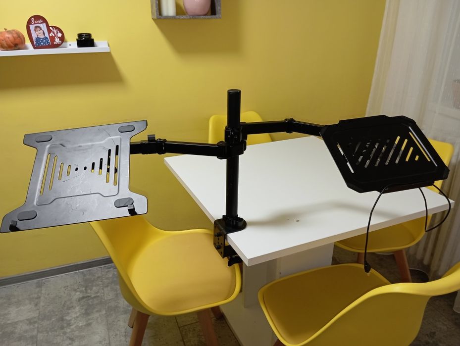 Suport dublu laptop DJ