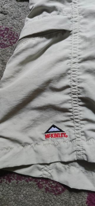 Pantaloni scurți trekking munte McKinley Exodus quick dry stare fb mar