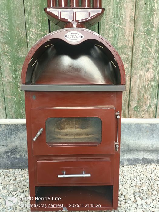 Șemineu emailat 7 KW