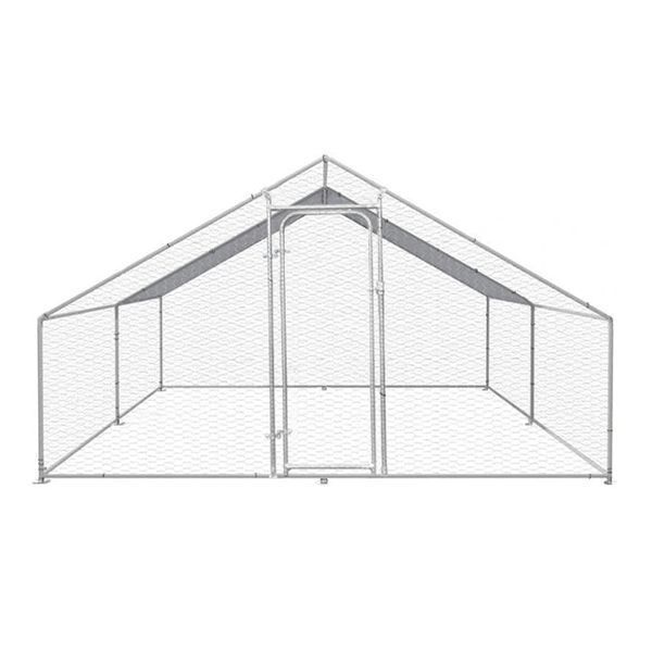 Поцинкована стоманена външна къщичка за птици 400x300х195см