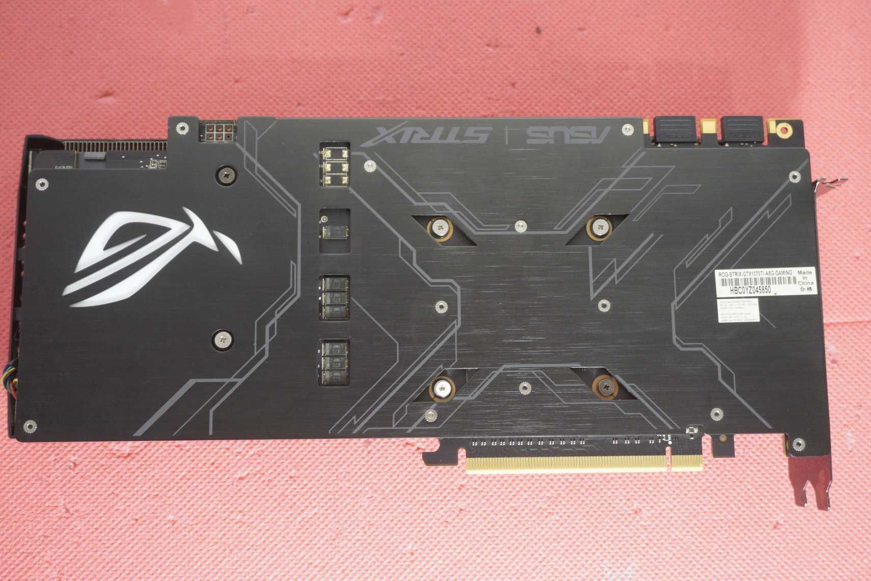 GTX 1070 Ti 8GB Asus ROG Strix видеокарта GPU Nvidia / вкл ДДС
