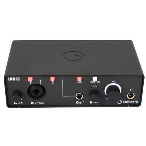 Placa sunet Yamaha Steinberg IXO12 Black - USB cu două canale la cutie